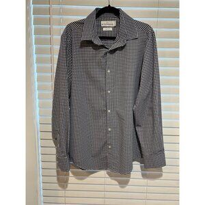 Mizzen and Main Long Sleeve Button Up Shirt -‎ Size L